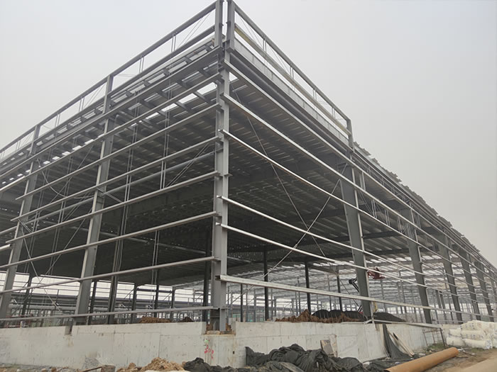 赤壁钢结构厂房网架工程